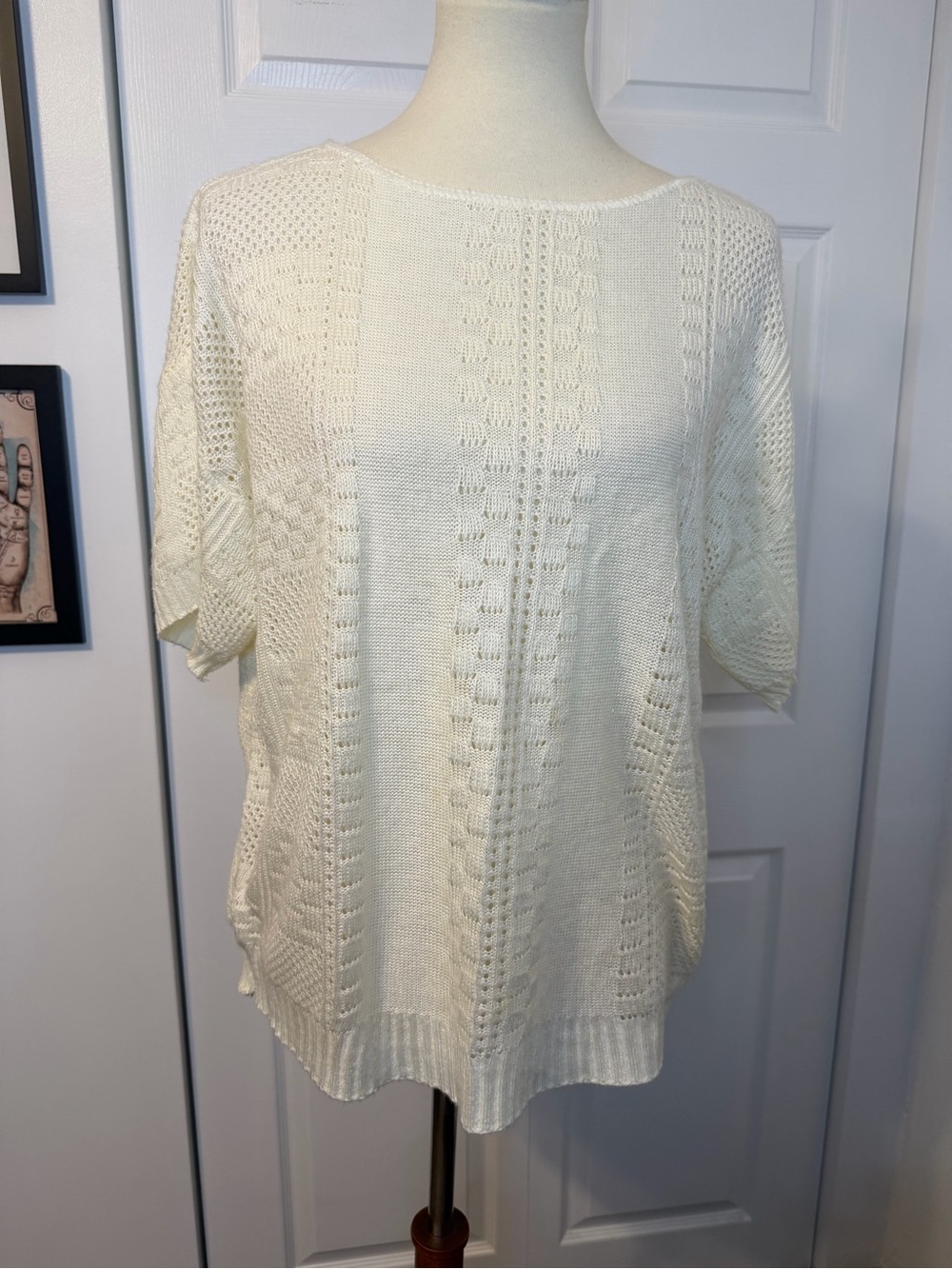 Kenneth Too Plus Vintage Sweater Knit Top